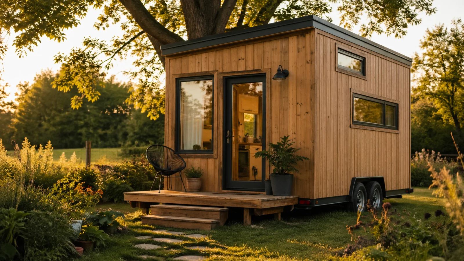 Tiny House mit moderner Architektur